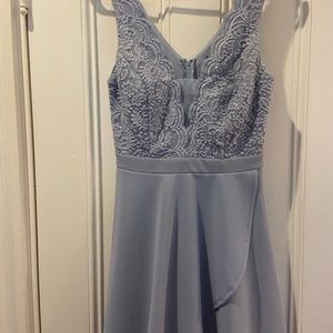 Womens periwinkle dress